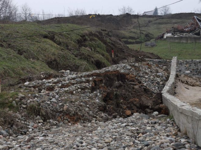 Klizište u Maglaju - Foto: Ustupljena fotografija