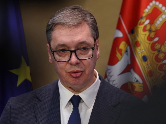 Aleksandar Vučić (foto: EPA-EFE/SEAN GALLUP) - 