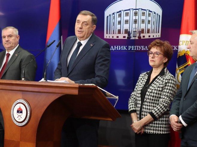 Milorad Dodik konferencija za novinare - Foto: predsjednikrs.rs/Borislav Zdrinja