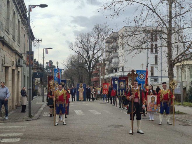 Slava opštine i sabornog hrama Sveti Sava, Bileća - Foto: RTRS