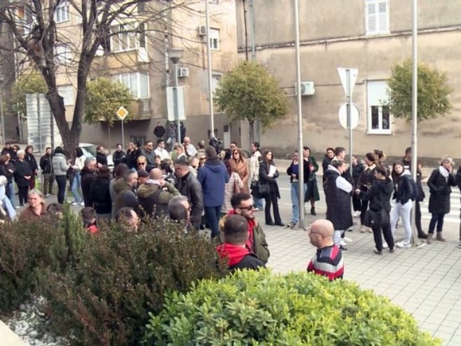 Trebinje, protest građana - Foto: RTRS