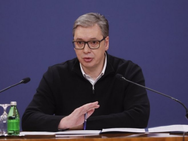 Vučić zahvalio episkopu Sergiju na otvorenom pismu podrške (VIDEO)