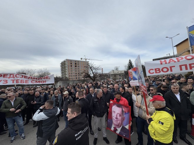 Podrška predsjedniku Srpske - Foto: RTRS