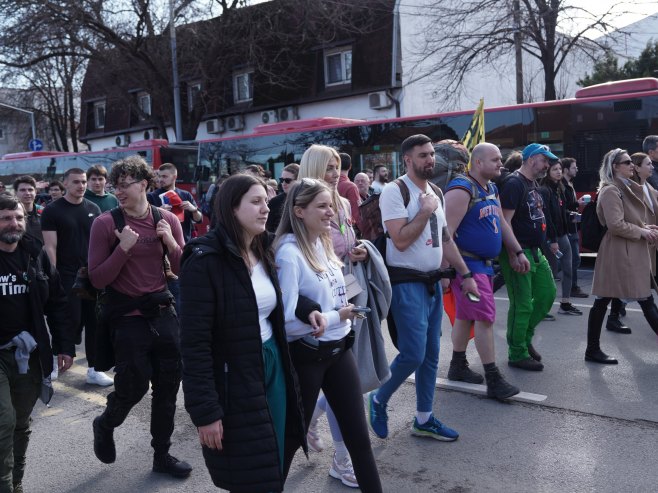 Protesti studenata (foto: TANJUG/ STRAHINJA AĆIMOVIĆ/ nr) - 