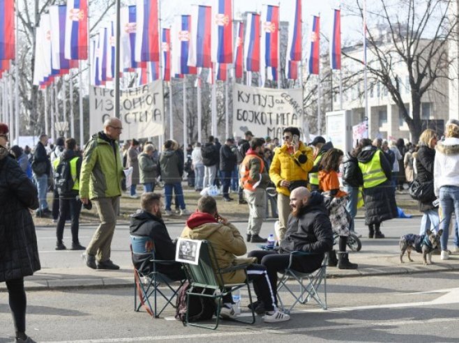 Blokada Mosta slobode u Novom Sadu završena poslije 27 sati