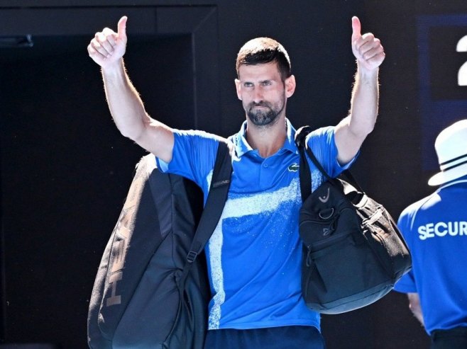 Novak Đoković (foto:EPA-EFE/JAMES ROSS AUSTRALIA AND NEW ZEALAND OUT) - 