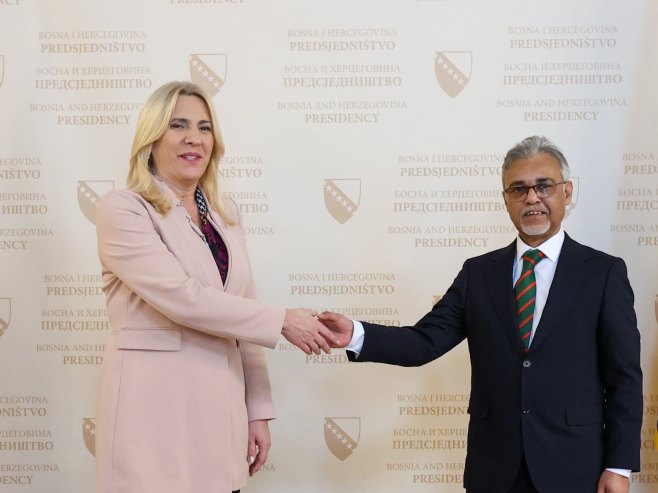 Cvijanović sa novoimenovanim ambasadorom Bangladeša - Foto: Ustupljena fotografija