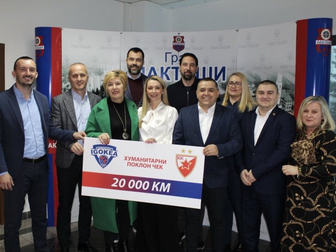 KK Igokea: Za unapređenje rada dva udruženja iz Laktaša - 20.000 KM