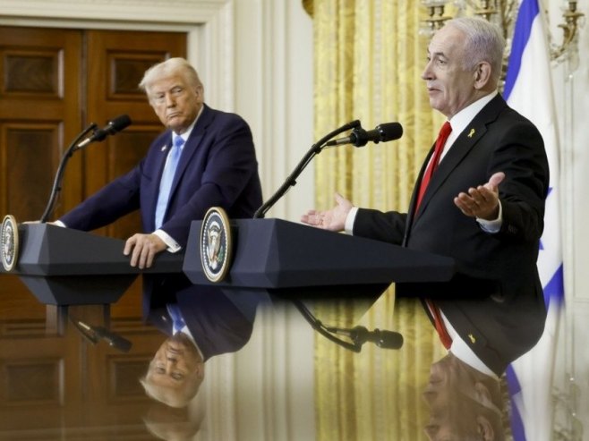 Trump - Netanjahu (foto: EPA-EFE/SHAWN THEW) Trump - Netanjahu (foto: EPA-EFE/SHAWN THEW) -