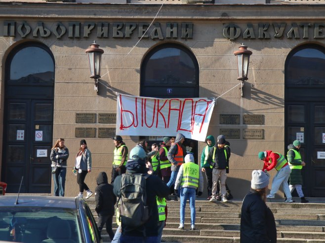 Studentska blokada (Foto: TANJUG/ JOVANA KULAŠEVIĆ/ bs) - 