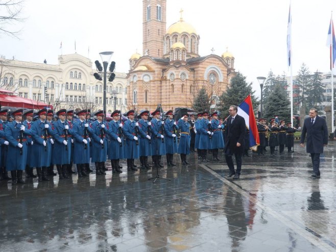 Dodik i Vučić - Foto: predsjednikrs.rs/Borislav Zdrinja