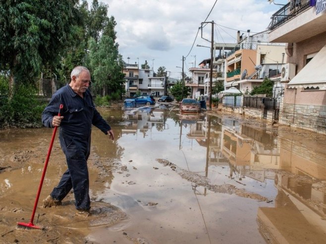 Poplave u Grčkoj, arhiv (Foto: EPA-EFE/HATZIPOLITIS NICOLAOS) - 