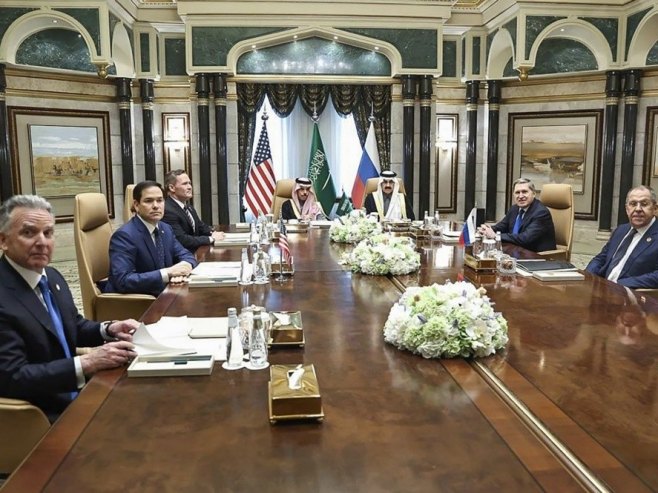 Rijad: Pregovori ruske i američke delegacije (Foto: EPA-EFE/RUSSIAN FOREIGN MINISTRY PRESS) - 