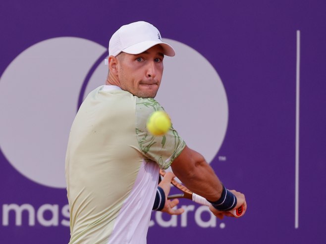 Dušan Lajović (Foto: EPA-EFE/JUAN IGNACIO RONCORONI) - 