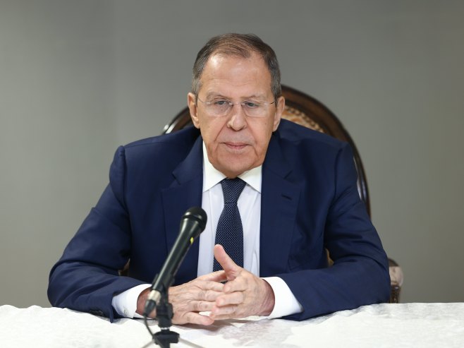 Sergej Lavrov (Foto:  EPA-EFE/RUSSIAN FOREIGN MINISTRY PRESS SERVICE HANDOUT HANDOUT EDITORIAL USE ONLY/NO SALES) - 