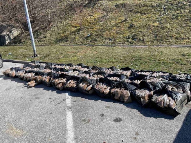 Oduzeto više od pola tone rezanog sušenog duvana (FOTO)