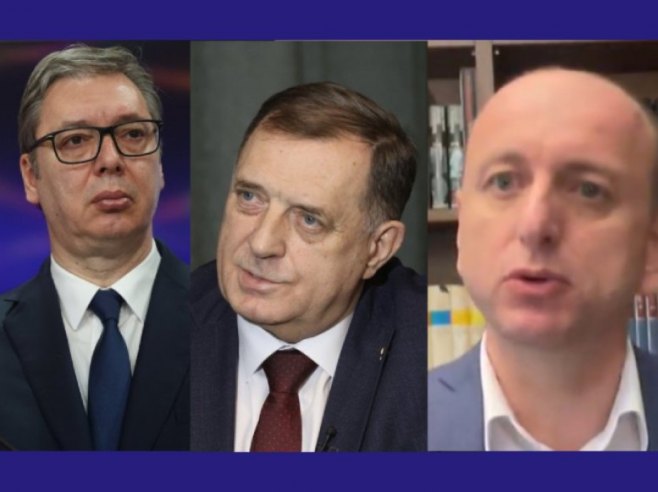 RTRS, 21.00 - Ćirilica: Gosti Milorad Dodik, Aleksandar Vučić i Milan Knežević