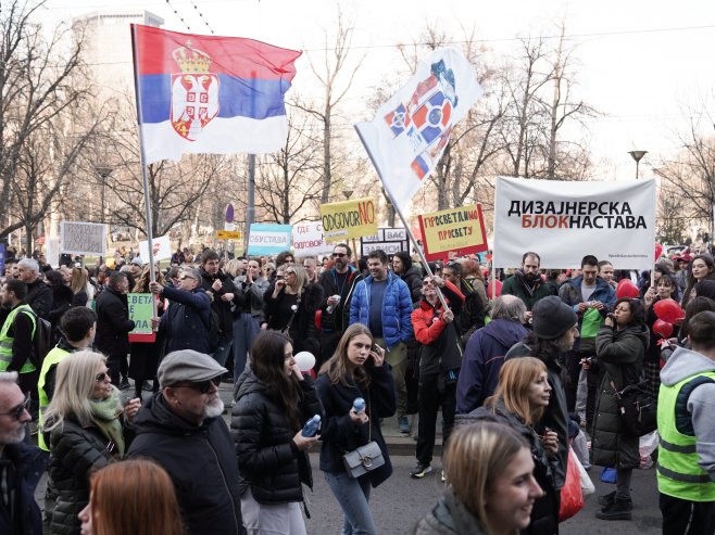 I danas blokade u više mjesta u Srbiji; Štafetni maraton profesora univerziteta u Novom Sadu