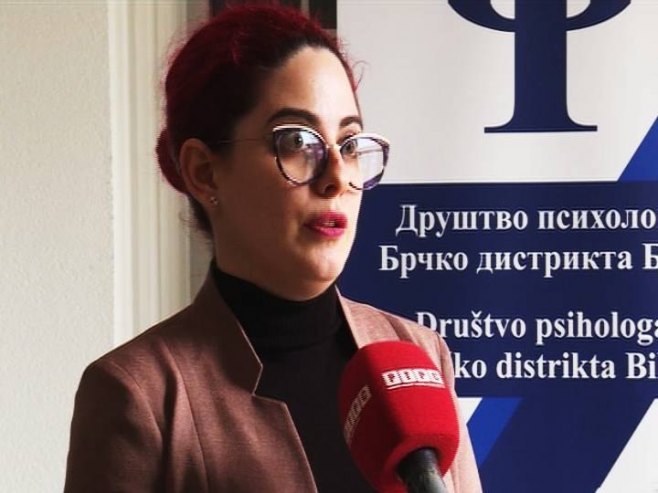 Nataša Јovanović, predsjednica Udruženja psihologa Brčko distrikta - Foto: RTRS