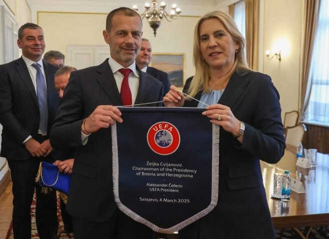 Cvijanovićeva sa Čeferinom (Foto: Instagram) - 