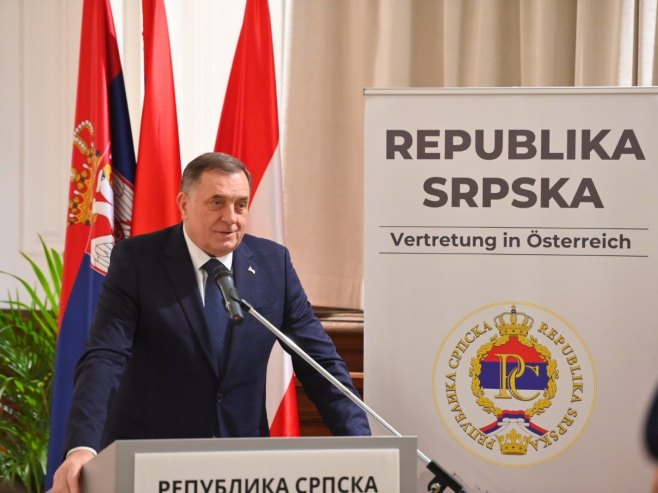 Milorad Dodik u Beču - Foto: Ustupljena fotografija