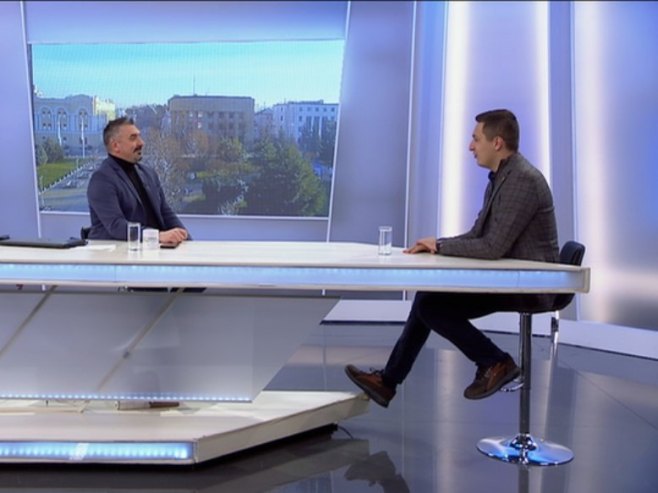 Mladen Ilić, gost Јutarnjeg programa - Foto: RTRS