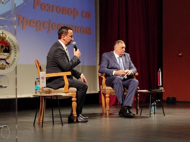 Dodik u Trebinju - Foto: RTRS