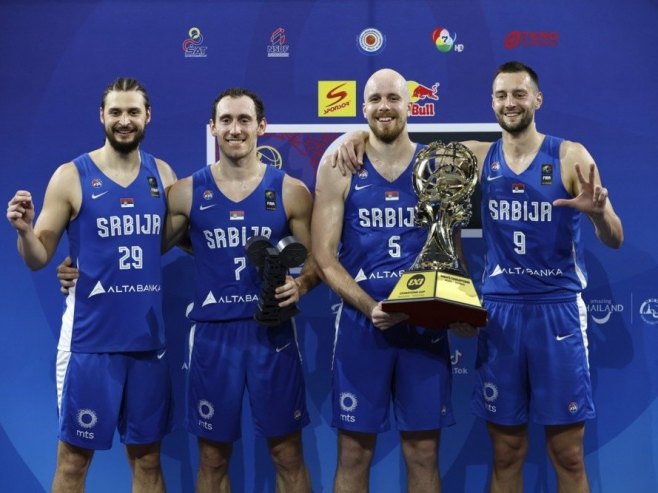 Reprezentacija Srbije 3x3 (foto:  EPA-EFE/RUNGROJ YONGRIT) - 