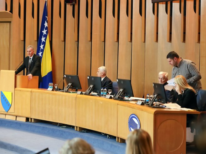 Sjednica Doma naroda Parlamentarne skupštine BiH Sjednica Doma naroda Parlamentarne skupštine BiH - Foto: SRNA
