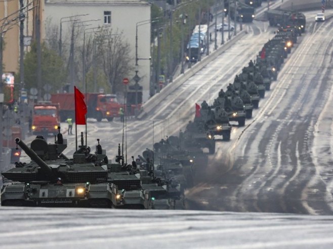 Proba za paradu povodom Dana pobjede, Moskva (foto: EPA-EFE/MAXIM SHIPENKOV) Proba za paradu povodom Dana pobjede, Moskva (foto: EPA-EFE/MAXIM SHIPENKOV) -