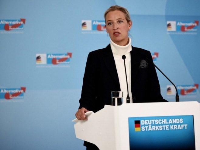 Alis Vajdel, predstavnica Alternative za Njemačku (foto: EPA-EFE/CHRISTOPH SOEDER) Alis Vajdel, predstavnica Alternative za Njemačku (foto: EPA-EFE/CHRISTOPH SOEDER) -