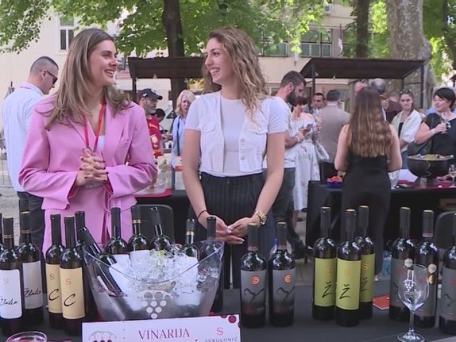 Trebinje: Na drugom "Vajn fajn" festivalu bogata ponuda  domaćih i vina i rakija iz regiona, kao i hrane (VIDEO)