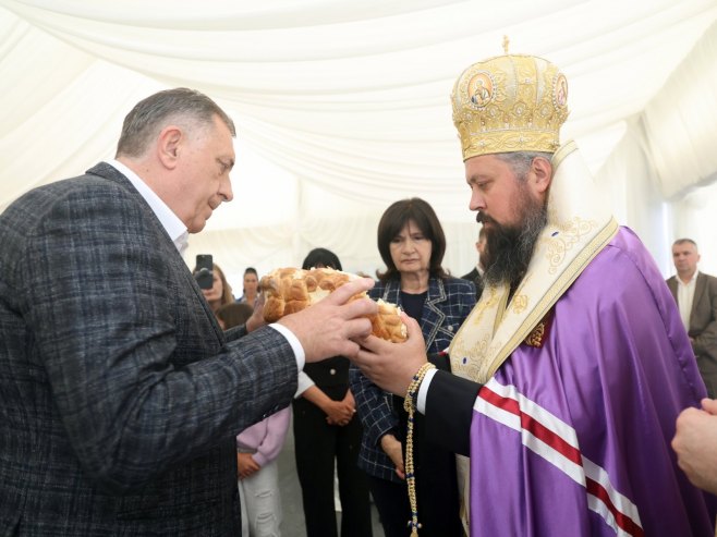 Predsjednik Srpske u krugu porodice i prijatelja slavi Đurđevdan