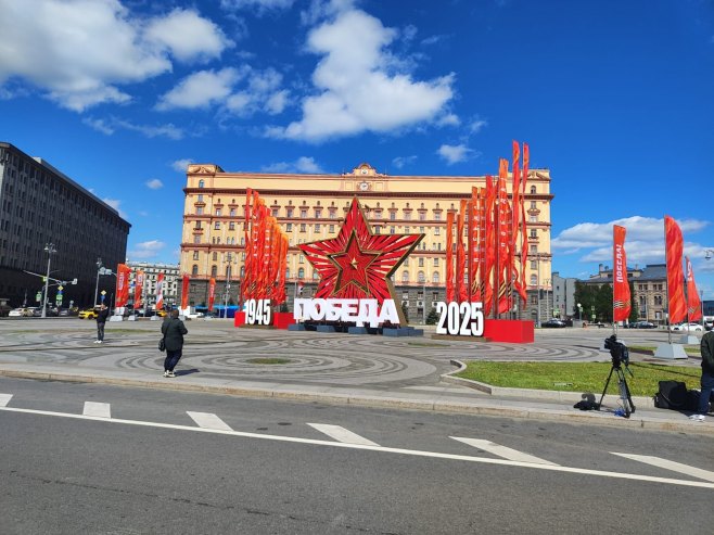 Moskva, pripreme za Dan pobjede Moskva, pripreme za Dan pobjede - Foto: RTRS