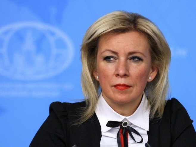 Marija Zaharova (foto: EPA-EFE/YURI KOCHETKOV) Marija Zaharova (foto: EPA-EFE/YURI KOCHETKOV) -