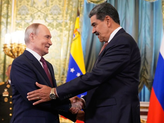 Vladimir Putin i Nikolas Maduro (Foto: EPA-EFE/ALEXANDER ZEMLIANICHENKO/POOL) Vladimir Putin i Nikolas Maduro (Foto: EPA-EFE/ALEXANDER ZEMLIANICHENKO/POOL) -