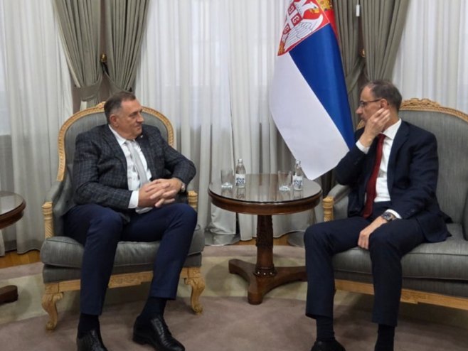 Milorad Dodik i Đuro Macut - Foto: RTRS