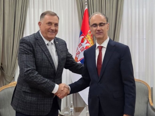 Predsjednik Srpske sa premijerom Srbije: Važno da budemo jedinstveni i usmjereni ka zajedničkim ciljevima (FOTO)