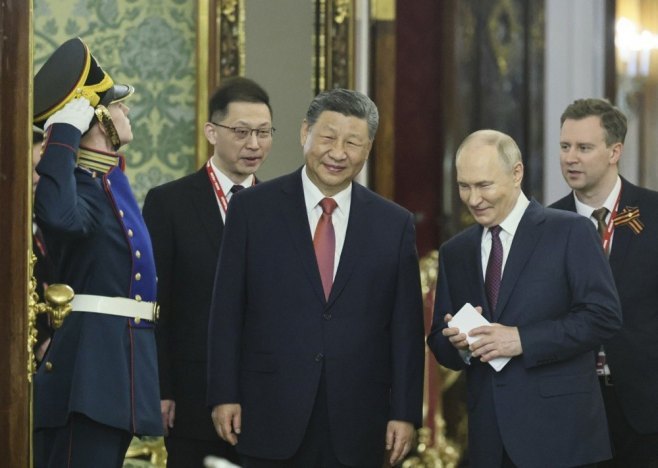 Vladimir Putin i Đinping (foto:EPA-EFE/YURI KOCHETKOV / POOL) Vladimir Putin i Đinping (foto:EPA-EFE/YURI KOCHETKOV / POOL) -