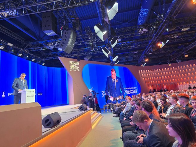 Dodik na predavanju u Moskvi: Rusija je za Srbe prijatelj na kojeg se možemo osloniti (FOTO)
