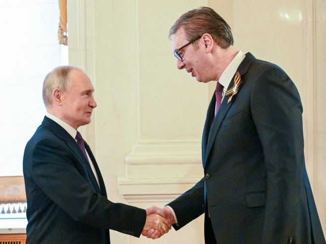 Vučić poslije prijema u Kremlju: Svi željno iščekuju Paradu pobjede - sutra važan dan za nas