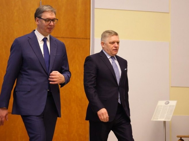 Vučić nakon sastanka sa Ficom: Srbi i Slovaci braća zauvijek