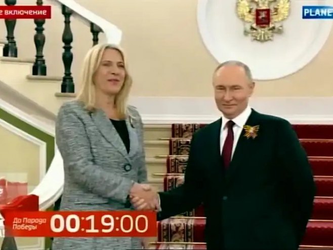 Putin dočekao Cvijanovićevu
