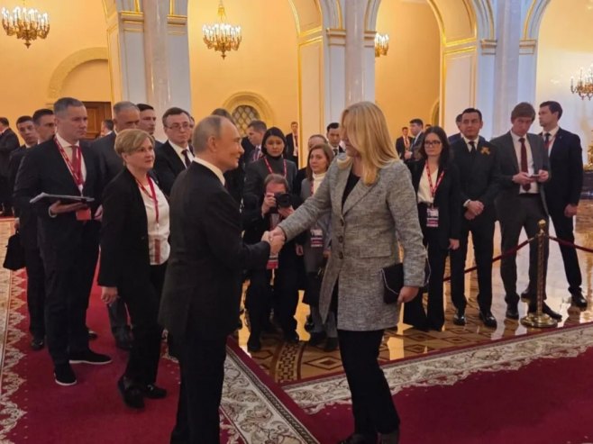 Cvijanović: Susret sa Putinom prilika da se zahvalim na pozivu i čestitam Dan pobjede