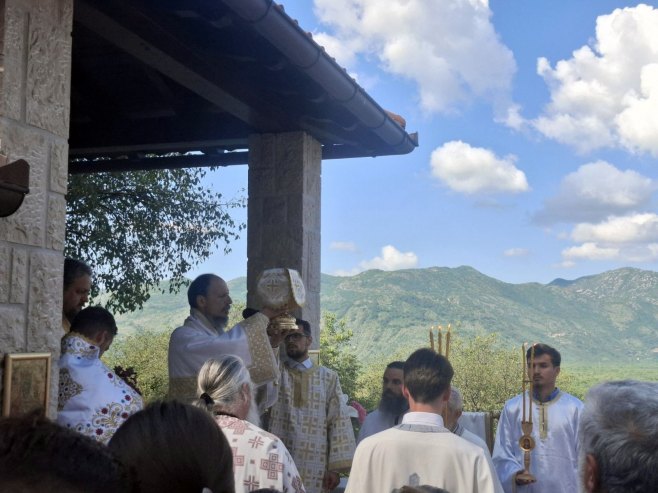 Proslava Svetog Vasilija Ostroškog u selu Mrkonjići (VIDEO)