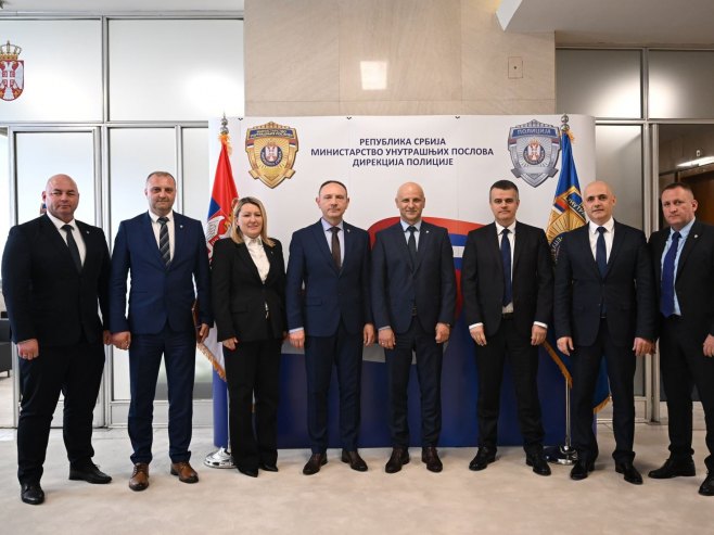 Direktori policija Srbije i Republike Srpske Direktori policija Srbije i Republike Srpske - Foto: SRNA