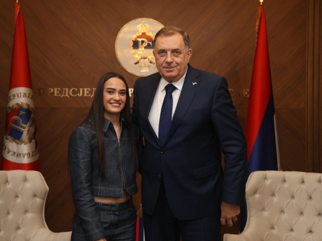 Dodik: Sara Ćirković uvijek može računati na moju podršku