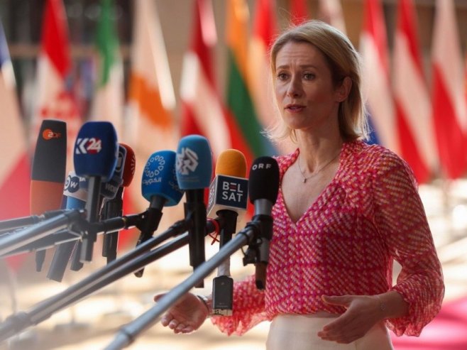 Kaja Kalas (foto: EPA-EFE/OLIVIER HOSLET) Kaja Kalas (foto: EPA-EFE/OLIVIER HOSLET) -