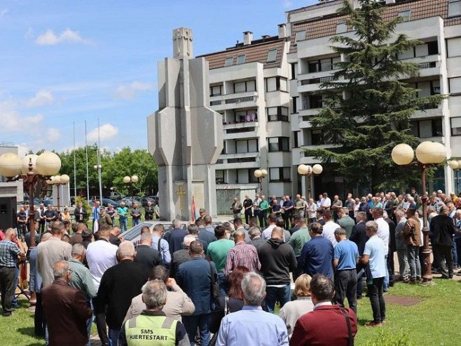 Obilježene 33 godine od formiranja Prve majevičke brigade VRS Obilježene 33 godine od formiranja Prve majevičke brigade VRS - Foto: SRNA