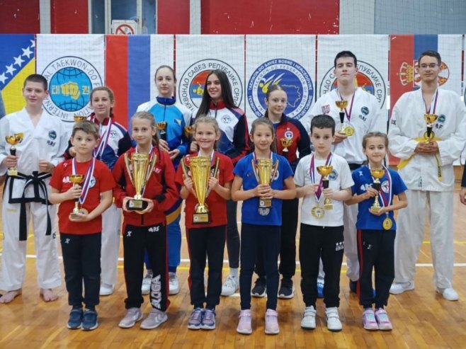 Prnjavorčani prvaci Republike Srpske u taekvondou